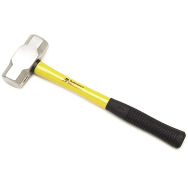 Performance Tool Wilmar PMM7101 4lb Sledge Hammer 14.2 in. Anti Shock Fiberglass Handle PMM7101